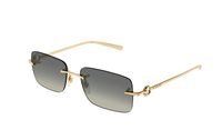 Occhiali da sole Gucci Uomo GG1703S005-GOLD-GOLD-GREY55 - GG1703S005-GOLD-GOLD-GREY55